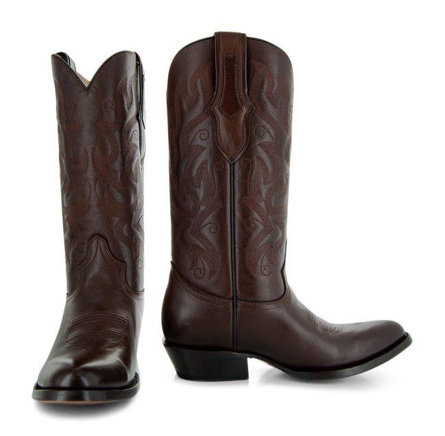 Cowboy Dress Boots | Mens Classic Round-Toe Boots