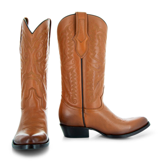 Cowboy Dress Boots | Mens Classic Round-Toe Boots