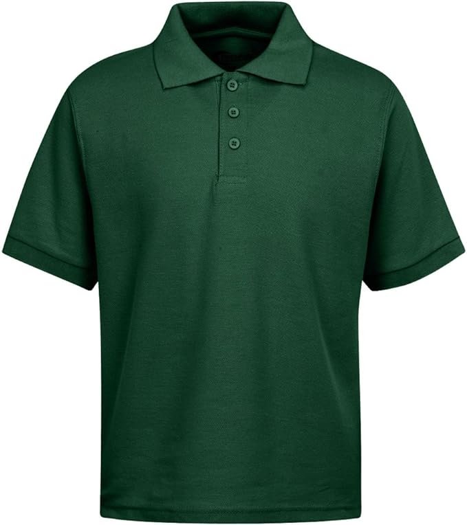 Boy's Short Sleeve Pique Polo Shirt