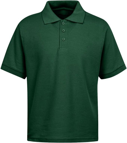 Boy's Short Sleeve Pique Polo Shirt