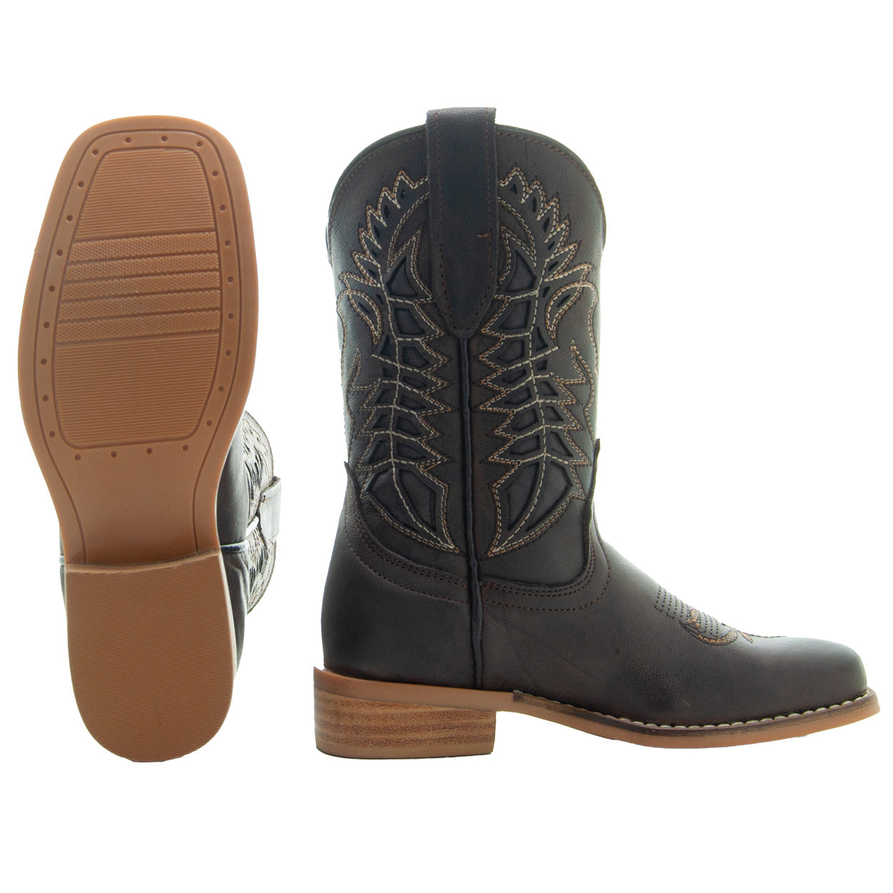 Kids' Brown Country Boots | Everyday Western Boots for Kids