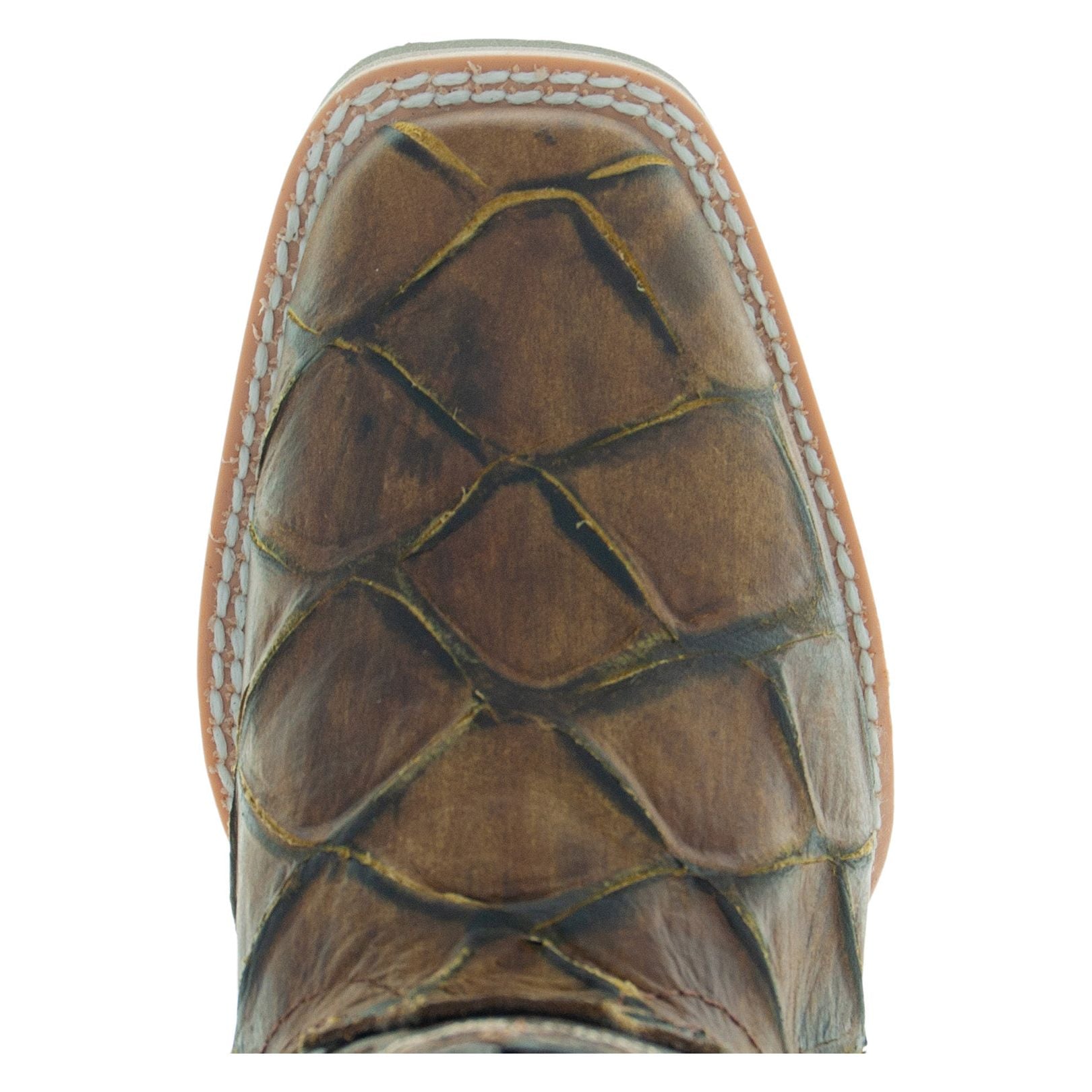 Soto Boots Kids Pirarucu Print Cowboy Boots