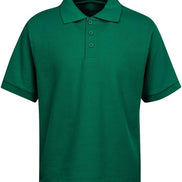 Boy's Short Sleeve Pique Polo Shirt