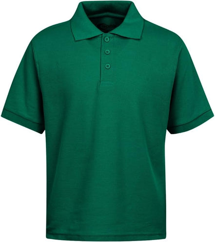 Boy's Short Sleeve Pique Polo Shirt