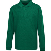 Boy's Long Sleeve Pique Polo Shirt