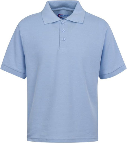 Boy's Short Sleeve Pique Polo Shirt