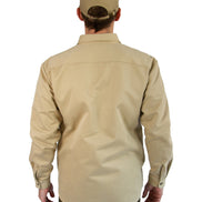 Lined Yukon Flannel Shirt Jacket, Tan