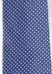 Microfiber Classic Blue Zipper Pre-Tied Neckties