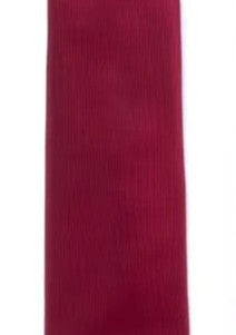 Microfiber Classic Red Zipper Pre-Tied Neckties