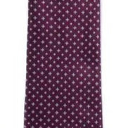 Microfiber Classic Red Zipper Pre-Tied Neckties
