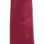 Microfiber Classic Red Zipper Pre-Tied Neckties