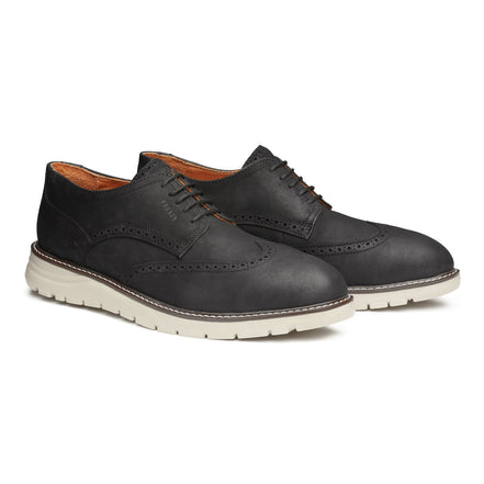 STEEL TOE DERBY SHOE MASTER BLACK MATTE