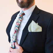 Blushing Pocket Square