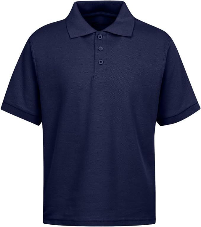 Boy's Short Sleeve Pique Polo Shirt