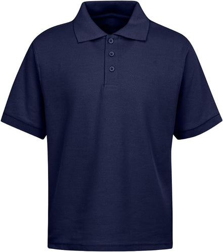 Boy's Short Sleeve Pique Polo Shirt