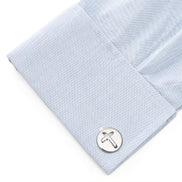 Cross Stainless Steel Cufflinks and Tie Clip Gift Set