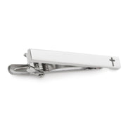 Cross Stainless Steel Cufflinks and Tie Clip Gift Set