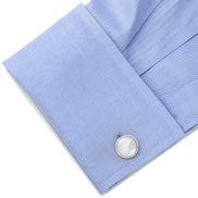 Silver and Mother of Pearl 5-Stud Set