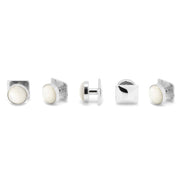 Mixed Mother of Pearl 5-Stud Set