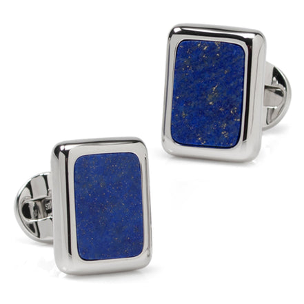Sterling Silver and Lapis JFK Presidential 5-Stud Set