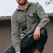 Grand Flannel, Moss Green