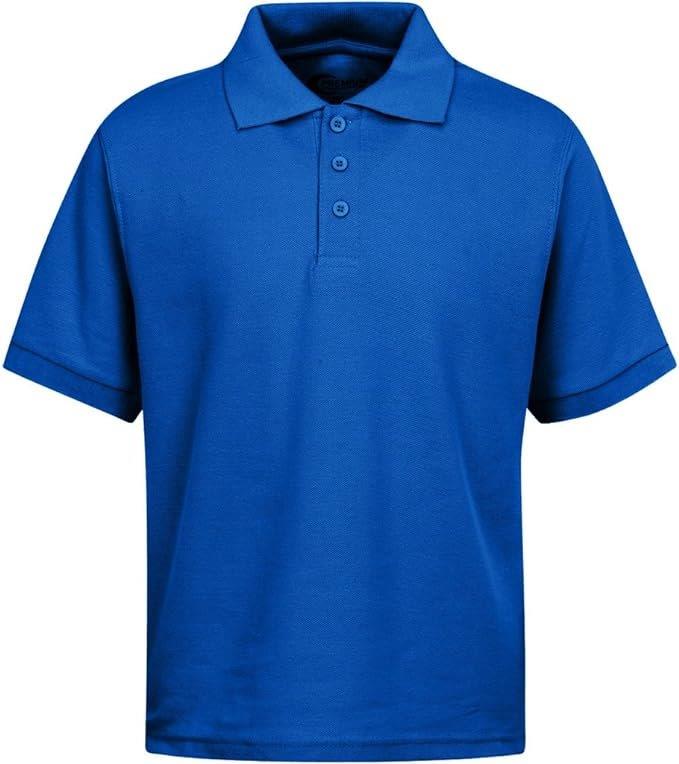 Boy's Short Sleeve Pique Polo Shirt