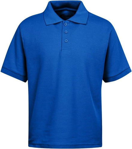 Boy's Short Sleeve Pique Polo Shirt