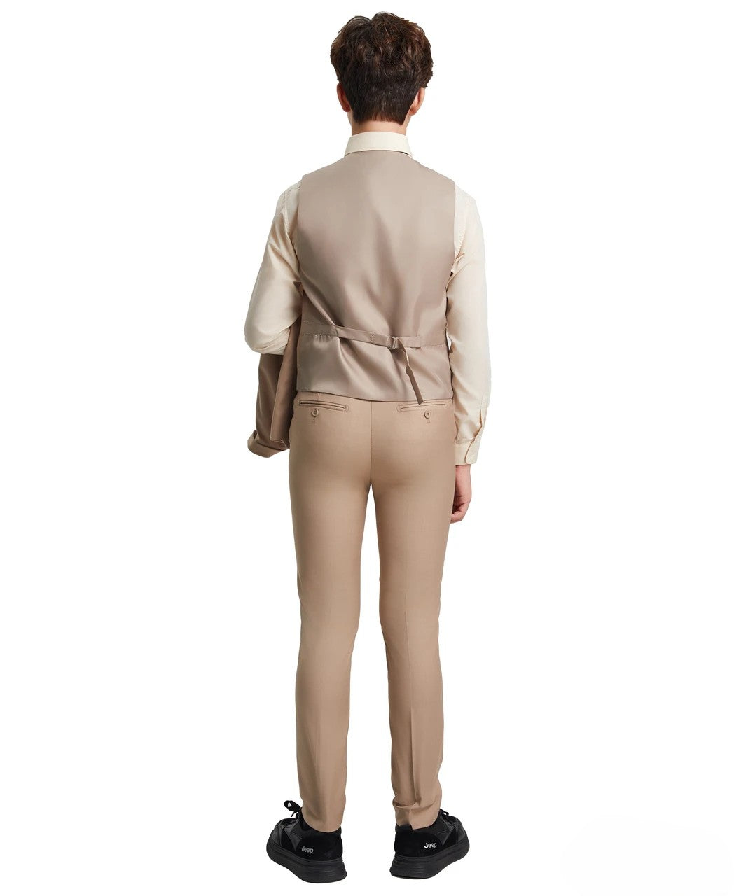 Stacy Adams Boys 5-Piece Solid Suit