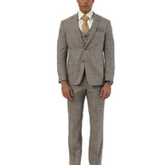 Stacy Adams 3-Piece Crosshatch - Hybrid Fit