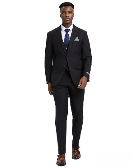 Stacy Adams 3-Piece Solid - Hybrid Fit