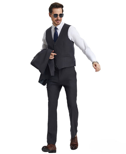 Stacy Adams 3-Piece Solid - Hybrid Fit