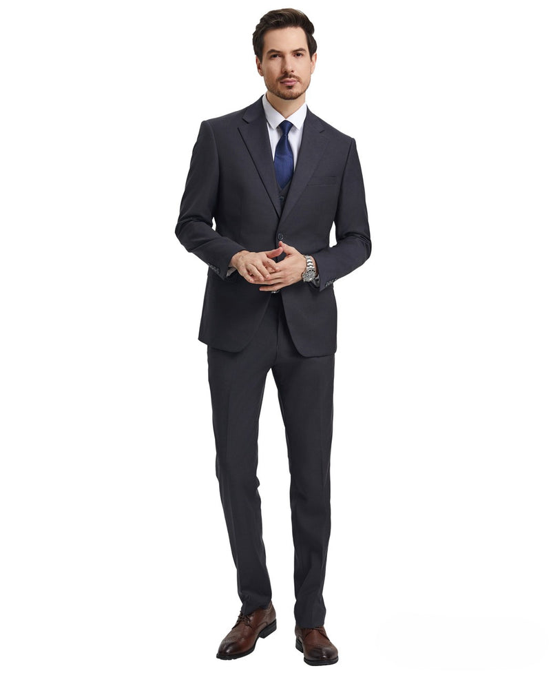 Stacy Adams 3-Piece Solid - Hybrid Fit