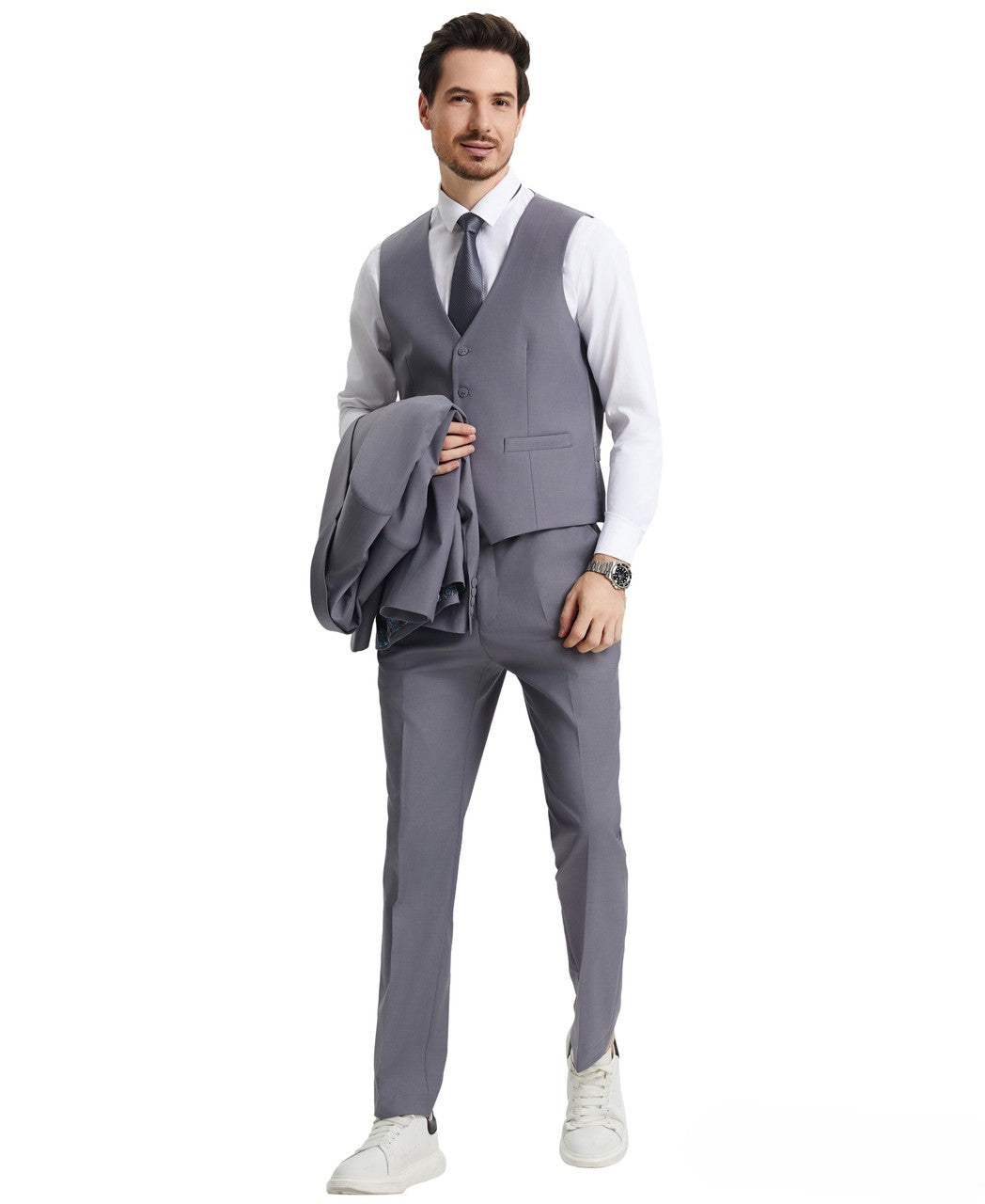 Stacy Adams 3-Piece Solid - Hybrid Fit