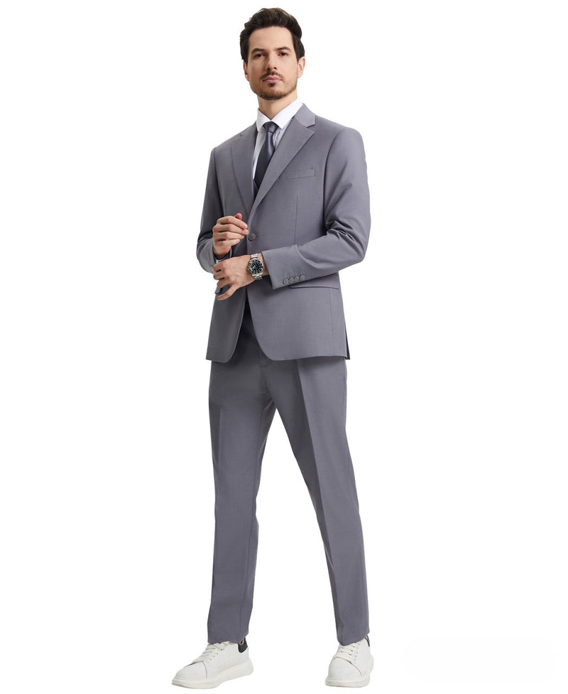 Stacy Adams 3-Piece Solid - Hybrid Fit