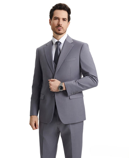 Stacy Adams 3-Piece Solid - Hybrid Fit