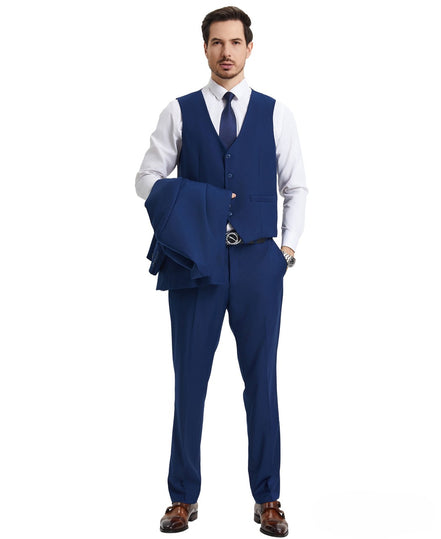 Stacy Adams 3-Piece Solid - Hybrid Fit