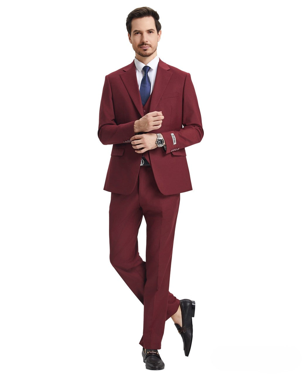 Stacy Adams 3-Piece Solid - Hybrid Fit
