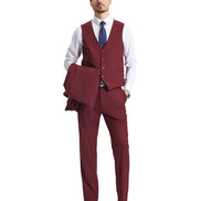 Stacy Adams 3-Piece Solid - Hybrid Fit