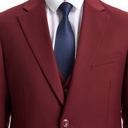 Stacy Adams 3-Piece Solid - Hybrid Fit
