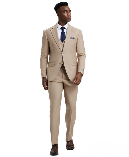 Stacy Adams 3-Piece Solid - Hybrid Fit