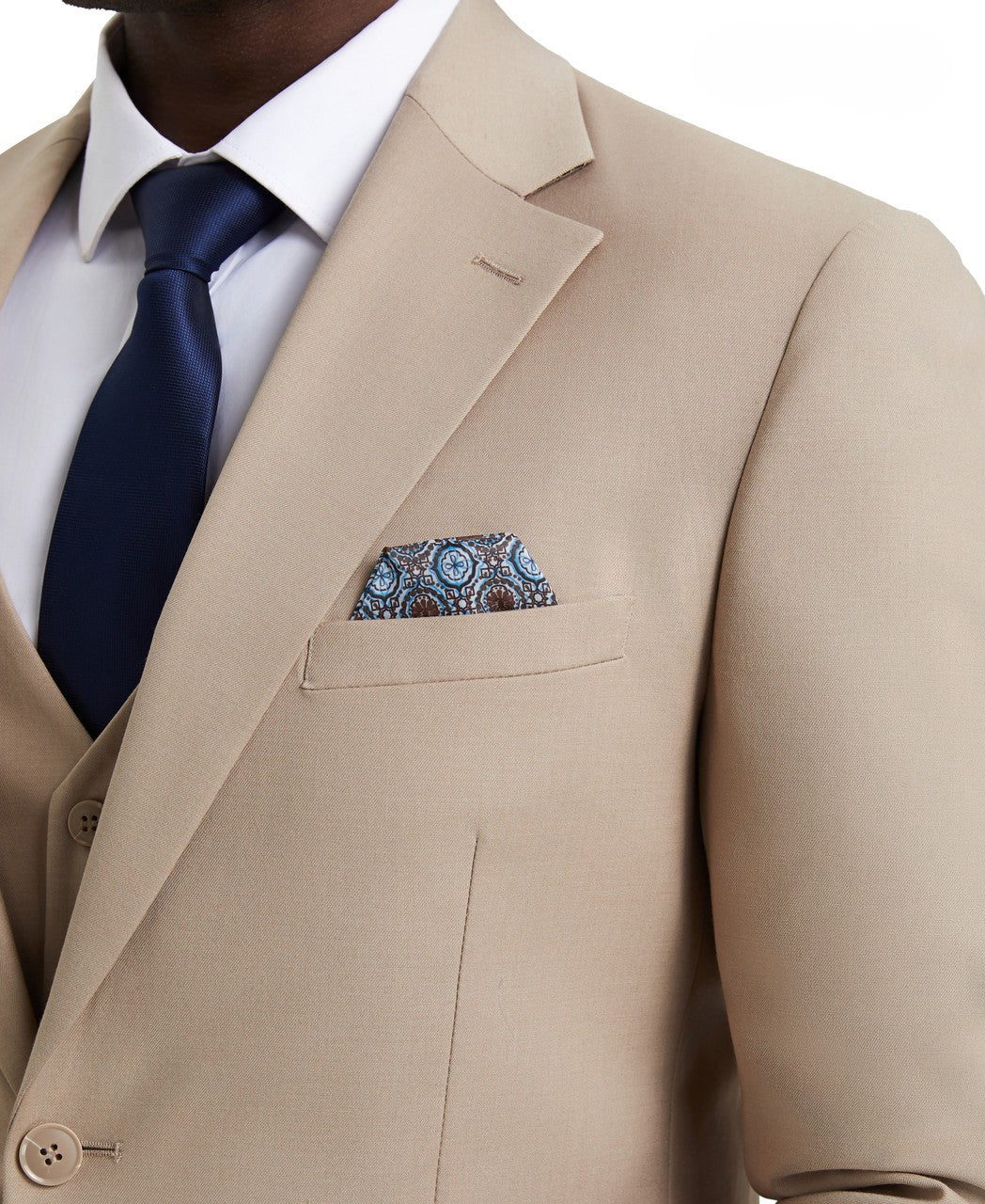 Stacy Adams 3-Piece Solid - Hybrid Fit