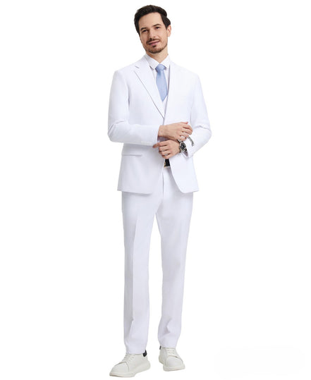 Stacy Adams 3-Piece Solid - Hybrid Fit