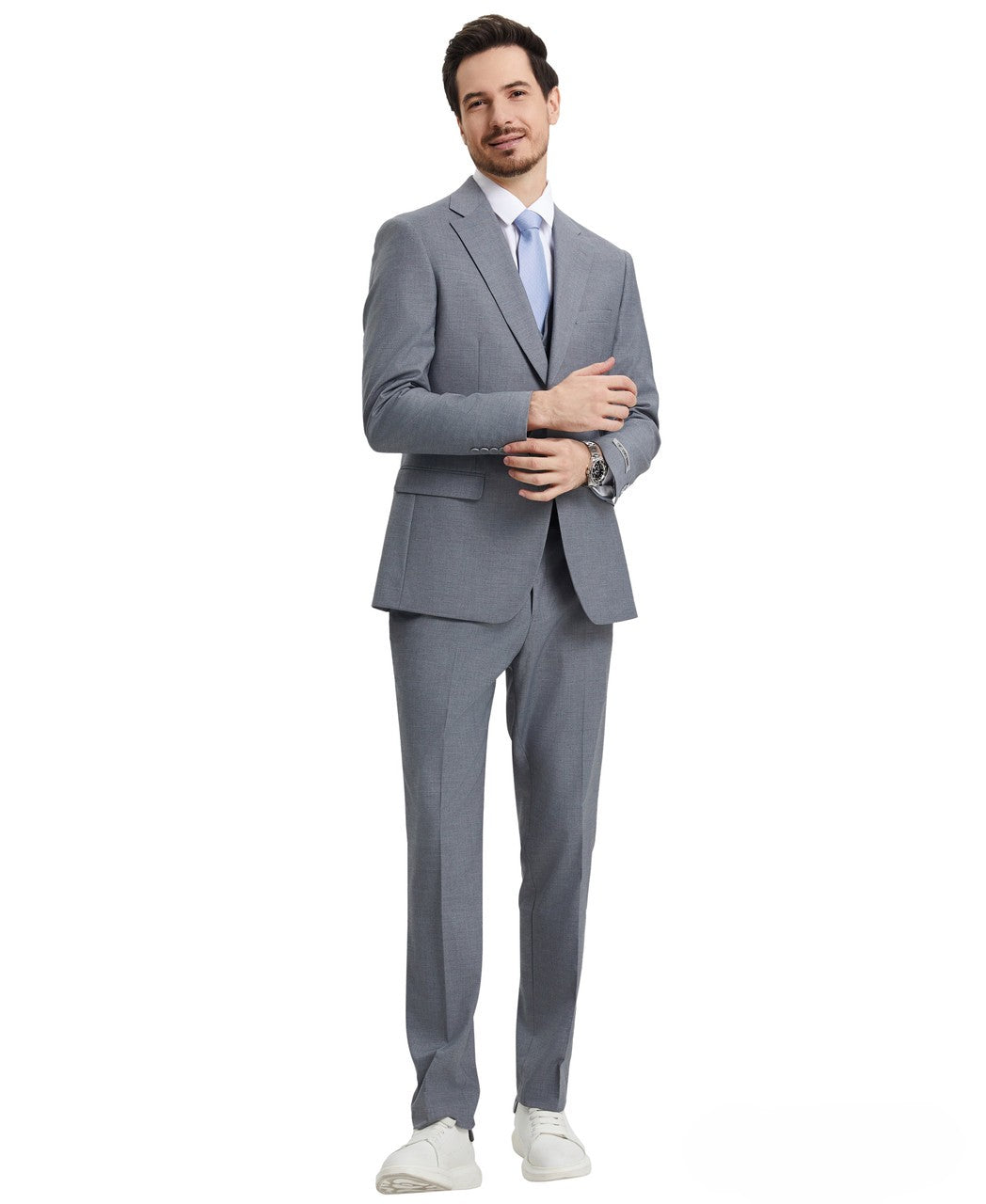 Stacy Adams 3-Piece Solid - Hybrid Fit