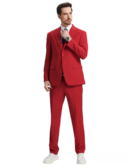 Stacy Adams 3-Piece Solid - Hybrid Fit