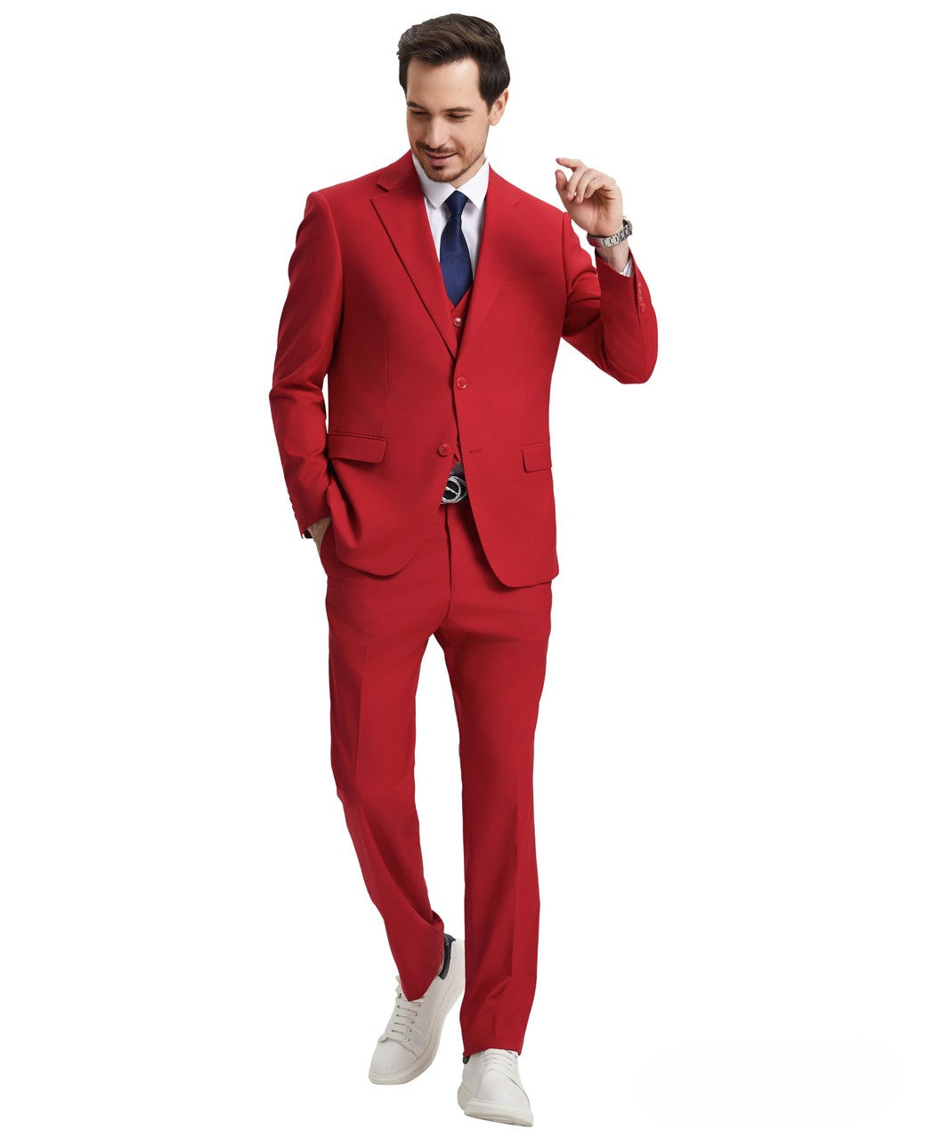 Stacy Adams 3-Piece Solid - Hybrid Fit