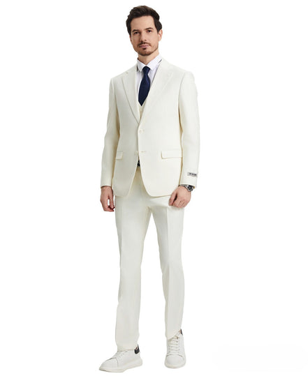 Stacy Adams 3-Piece Solid - Hybrid Fit