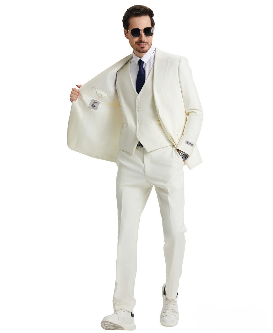 Stacy Adams 3-Piece Solid - Hybrid Fit