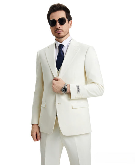 Stacy Adams 3-Piece Solid - Hybrid Fit