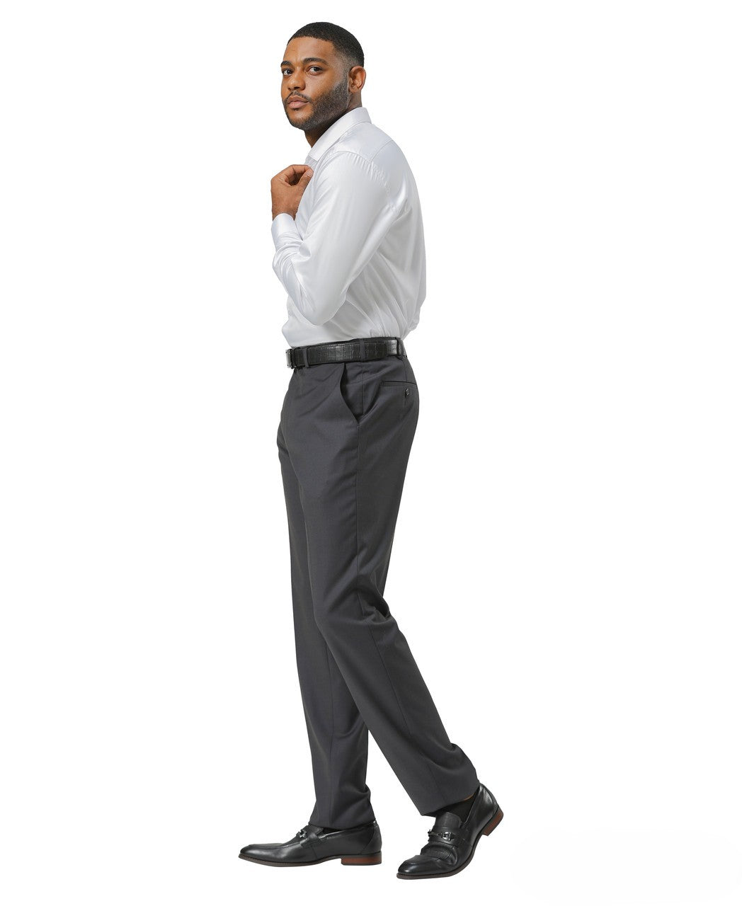Stacy Adams Solid Dress Pants