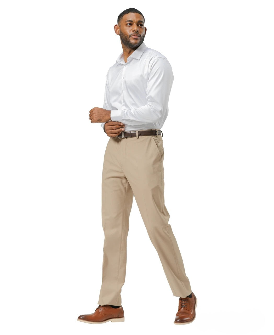 Stacy Adams Solid Dress Pants